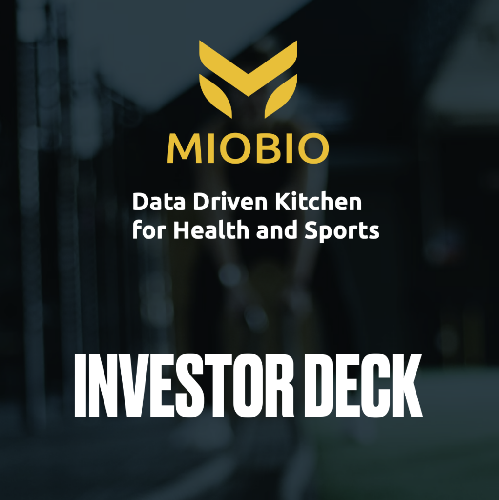 Investors Deck MIOBIO2023